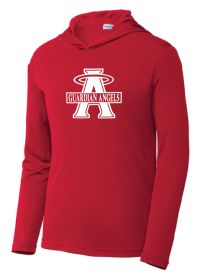 GA Red, YOUTH Sport Tek Hoodie-Spiritwear